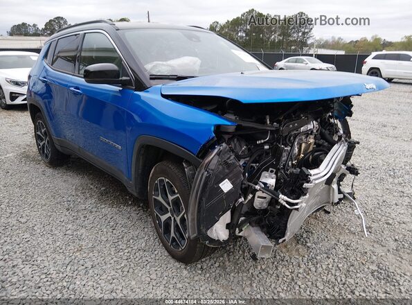 3C4NJDCN9TT186856 2026 JEEP COMPASS Синий Передняя правая четверть