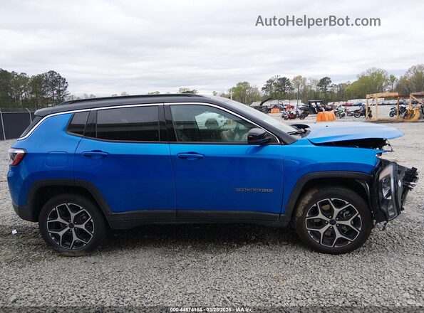 3C4NJDCN9TT186856 2026 JEEP COMPASS Синий Вид задней части салона