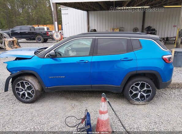 3C4NJDCN9TT186856 2026 JEEP COMPASS Синий Панорамный вид салона 360°