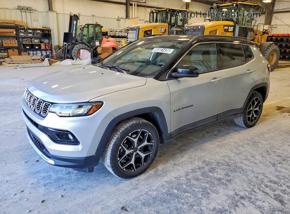3C4NJDCNXST511867 2025 JEEP COMPASS Серебряный Передняя левая четверть