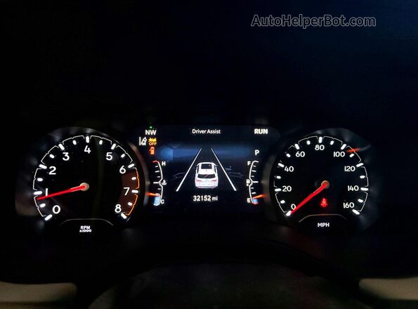 3C4NJDCNXST511867 2025 JEEP COMPASS Серебряный Вид щитка приборов