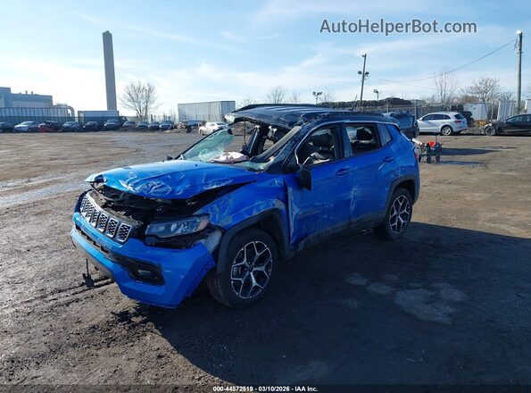 3C4NJDCNXTT173498 2026 JEEP COMPASS Синий Вид спереди