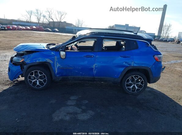 3C4NJDCNXTT173498 2026 JEEP COMPASS Синий Панорамный вид салона 360°
