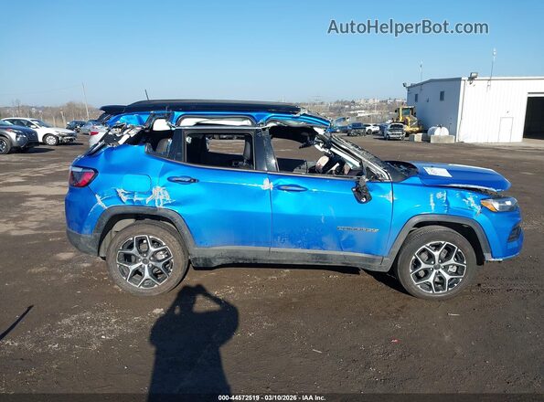 3C4NJDCNXTT173498 2026 JEEP COMPASS Синий Вид задней части салона
