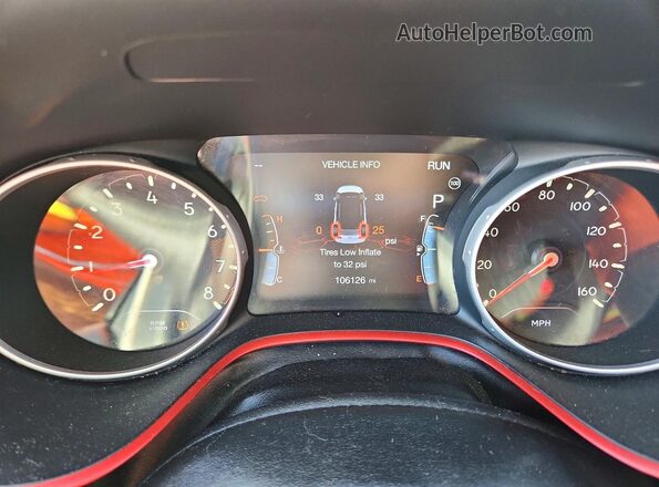 3C4NJDDB1LT220972 2020 JEEP COMPASS Белый Вид щитка приборов