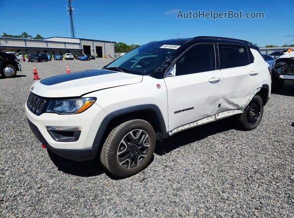 3C4NJDDB1LT220972 2020 JEEP COMPASS Белый Передняя левая четверть