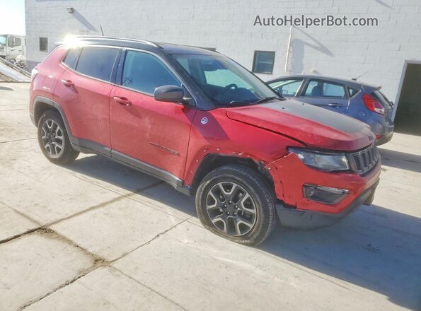 3C4NJDDB2KT670936 2019 JEEP COMPASS Красный Передняя правая четверть