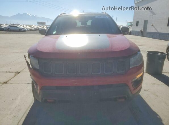 3C4NJDDB2KT670936 2019 JEEP COMPASS Красный Вид спереди