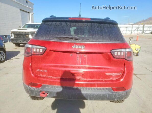 3C4NJDDB2KT670936 2019 JEEP COMPASS Красный Вид сзади