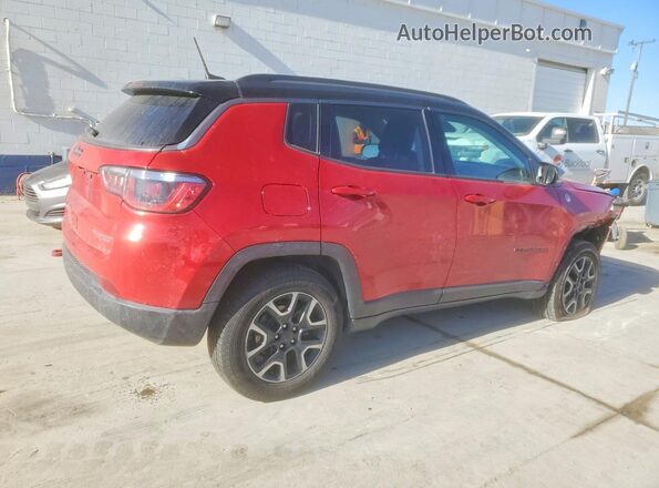 3C4NJDDB2KT670936 2019 JEEP COMPASS Красный Задняя правая четверть