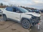 2021 Jeep Compass Trailhawk Белый vin: 3C4NJDDB2MT548063