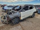 2021 Jeep Compass Trailhawk White vin: 3C4NJDDB3MT564756