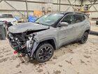 2021 Jeep Compass Trailhawk Gray vin: 3C4NJDDB4MT531202