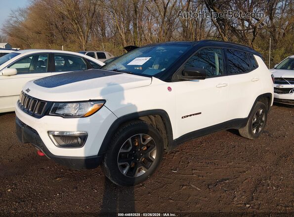 3C4NJDDB5HT630746 2017 JEEP NEW COMPASS Белый Передняя левая четверть