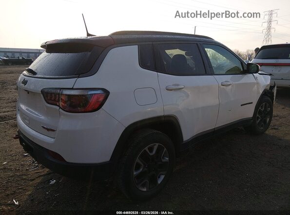 3C4NJDDB5HT630746 2017 JEEP NEW COMPASS Белый Задняя правая четверть
