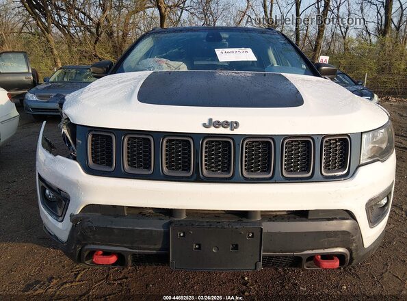 3C4NJDDB5HT630746 2017 JEEP NEW COMPASS Белый Вид щитка приборов