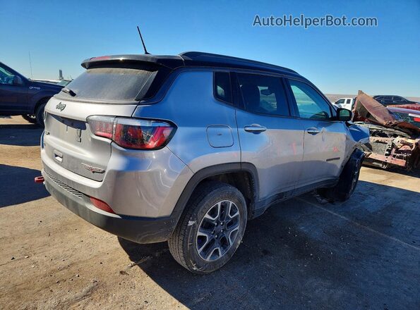 3C4NJDDB5KT627904 2019 JEEP COMPASS Серый Задняя правая четверть