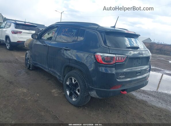 3C4NJDDB7JT366872 2018 JEEP COMPASS Серый Задняя левая четверть