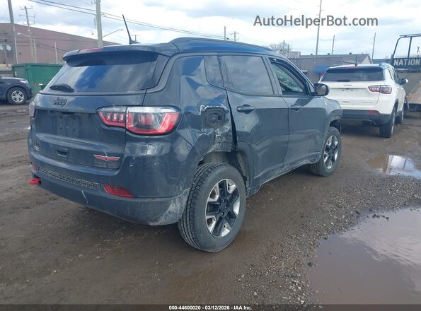 3C4NJDDB7JT366872 2018 JEEP COMPASS Серый Задняя правая четверть