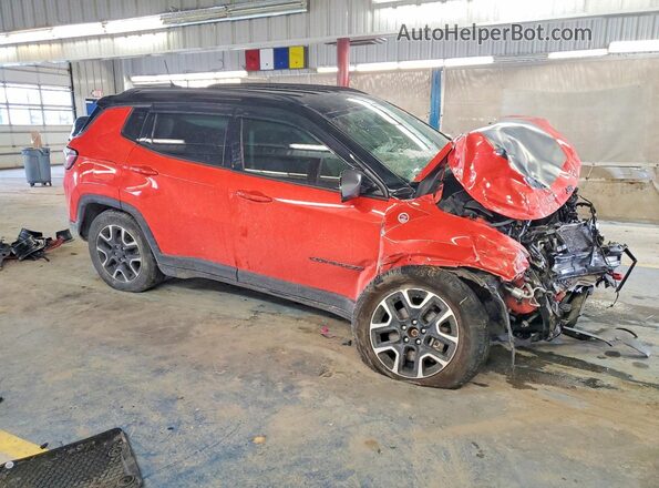 3C4NJDDB7LT132086 2020 JEEP COMPASS Orange Delantero derecho