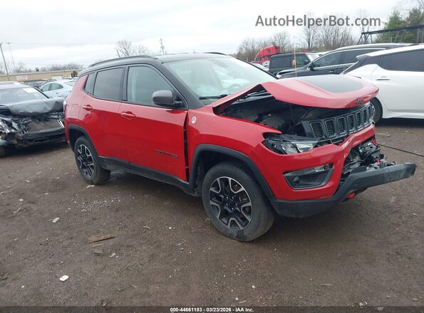 3C4NJDDB7LT203626 2020 JEEP COMPASS Красный Передняя правая четверть