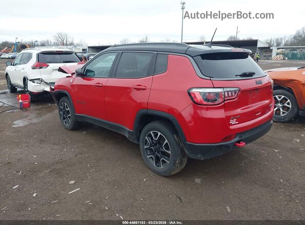 3C4NJDDB7LT203626 2020 JEEP COMPASS Красный Задняя левая четверть