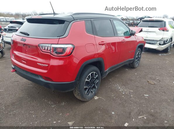 3C4NJDDB7LT203626 2020 JEEP COMPASS Красный Задняя правая четверть