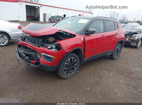 3C4NJDDB7LT203626 2020 JEEP COMPASS Красный Передняя левая четверть