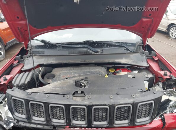 3C4NJDDB7LT203626 2020 JEEP COMPASS Красный Вид сзади