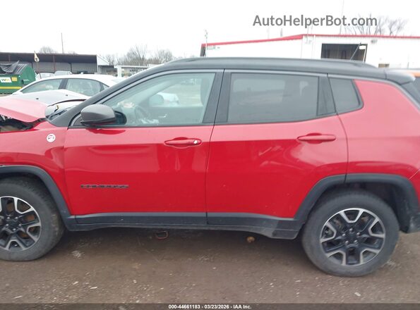 3C4NJDDB7LT203626 2020 JEEP COMPASS Красный Панорамный вид салона 360°