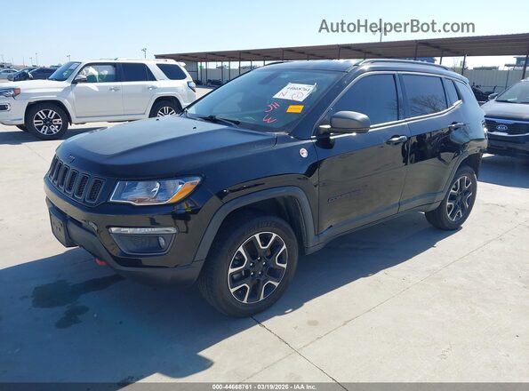 3C4NJDDB9LT170497 2020 JEEP COMPASS Черный Передняя левая четверть