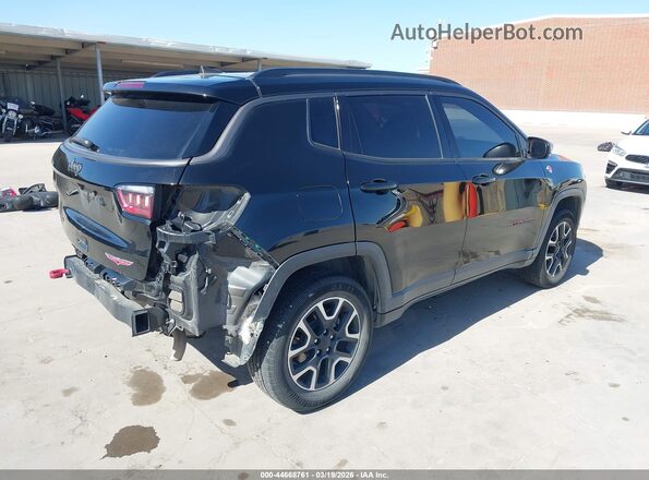 3C4NJDDB9LT170497 2020 JEEP COMPASS Черный Задняя правая четверть
