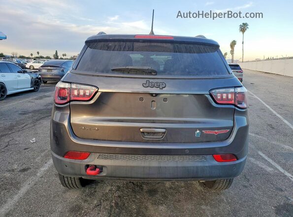 3C4NJDDBXKT785459 2019 JEEP COMPASS Черный Вид сзади