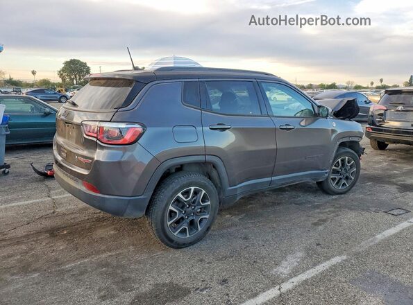 3C4NJDDBXKT785459 2019 JEEP COMPASS Черный Задняя правая четверть