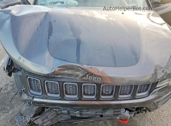 3C4NJDDBXKT785459 2019 JEEP COMPASS Черный Вид подкапотного пространства