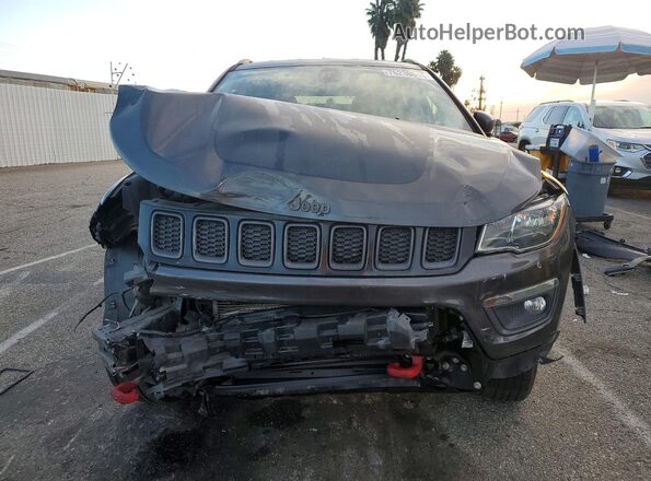 3C4NJDDBXKT785459 2019 JEEP COMPASS Черный Вид спереди