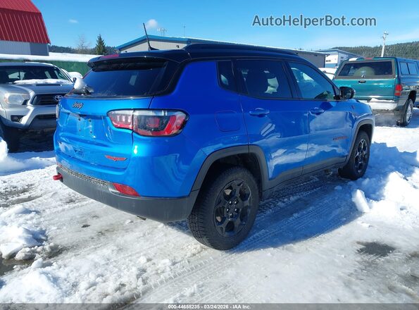 3C4NJDDN8PT545828 2023 JEEP COMPASS Синий Задняя правая четверть