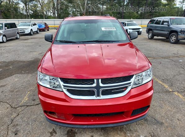 3C4PDCAB0GT139482 2016 DODGE JOURNEY Красный Вид спереди