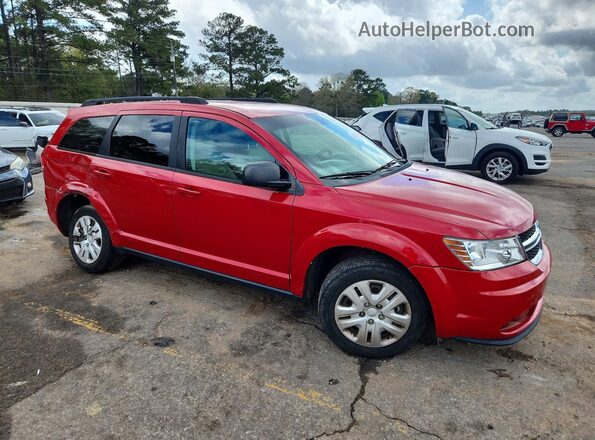 3C4PDCAB0GT139482 2016 DODGE JOURNEY Красный Передняя правая четверть