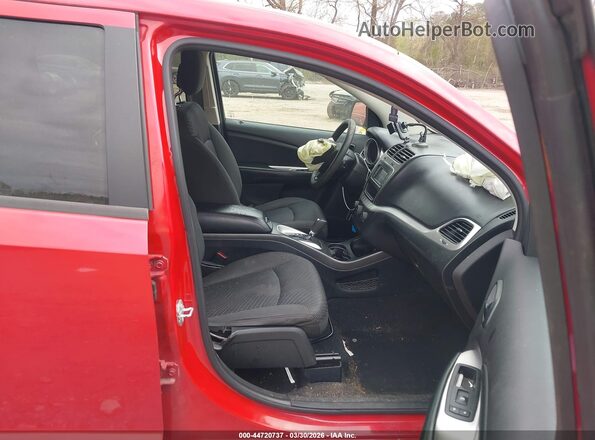3C4PDCAB0GT230977 2016 DODGE JOURNEY Красный Вид салона спереди