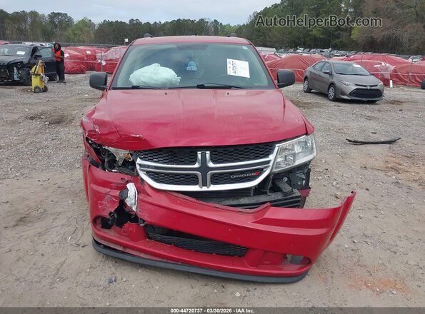 3C4PDCAB0GT230977 2016 DODGE JOURNEY Красный Вид щитка приборов