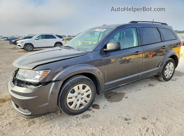 3C4PDCAB0KT856537 2019 DODGE JOURNEY Gray Front left
