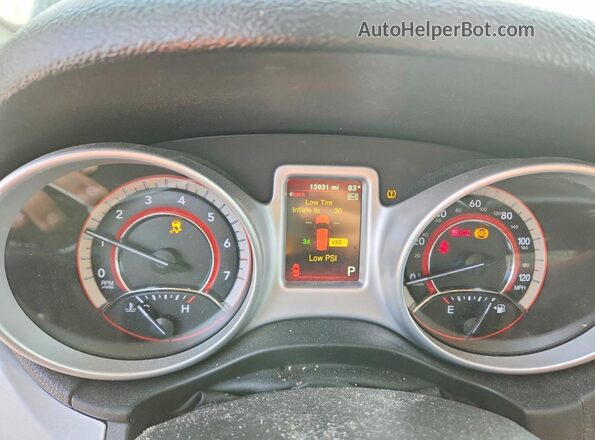 3C4PDCAB0KT856537 2019 DODGE JOURNEY Gray Instrument cluster view