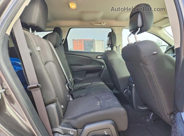 3C4PDCAB0KT856537 2019 DODGE JOURNEY Gray Rear interior view