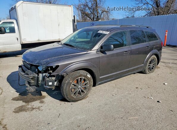 3C4PDCAB1JT288331 2018 DODGE JOURNEY Gray Передня ліва чверть