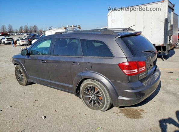 3C4PDCAB1JT288331 2018 DODGE JOURNEY Gray Задня ліва чверть