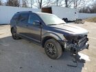 2018 Dodge Journey Se Gray vin: 3C4PDCAB1JT288331 Damage: Right Front Fender, Dent(S) W/ Paint Dmg, > 12 Inches