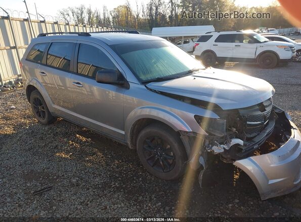 3C4PDCAB1LT243571 2020 DODGE JOURNEY Серебряный Передняя правая четверть