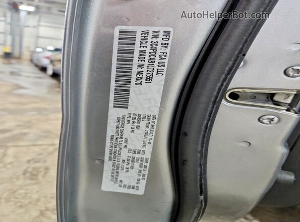 3C4PDCAB1LT275551 2020 DODGE JOURNEY Серый Панорамный вид салона 360°