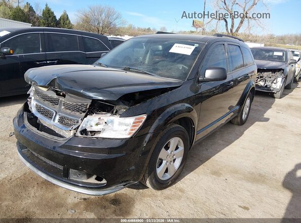3C4PDCAB3HT528408 2017 DODGE JOURNEY Black Przód lewy